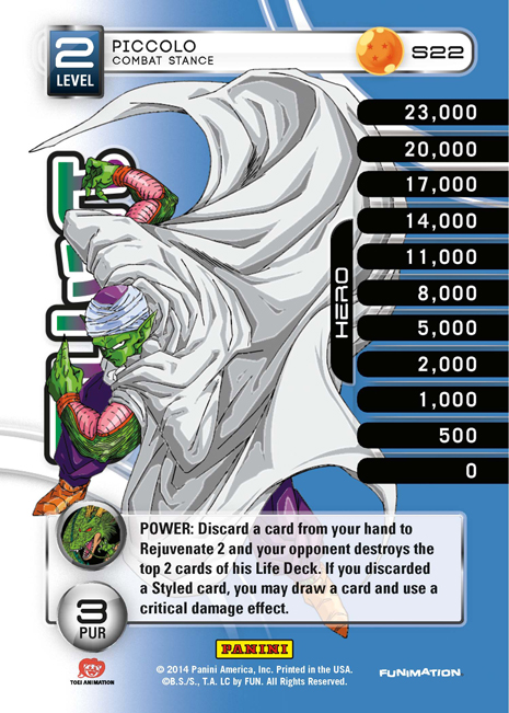 Piccolo Combat Stance